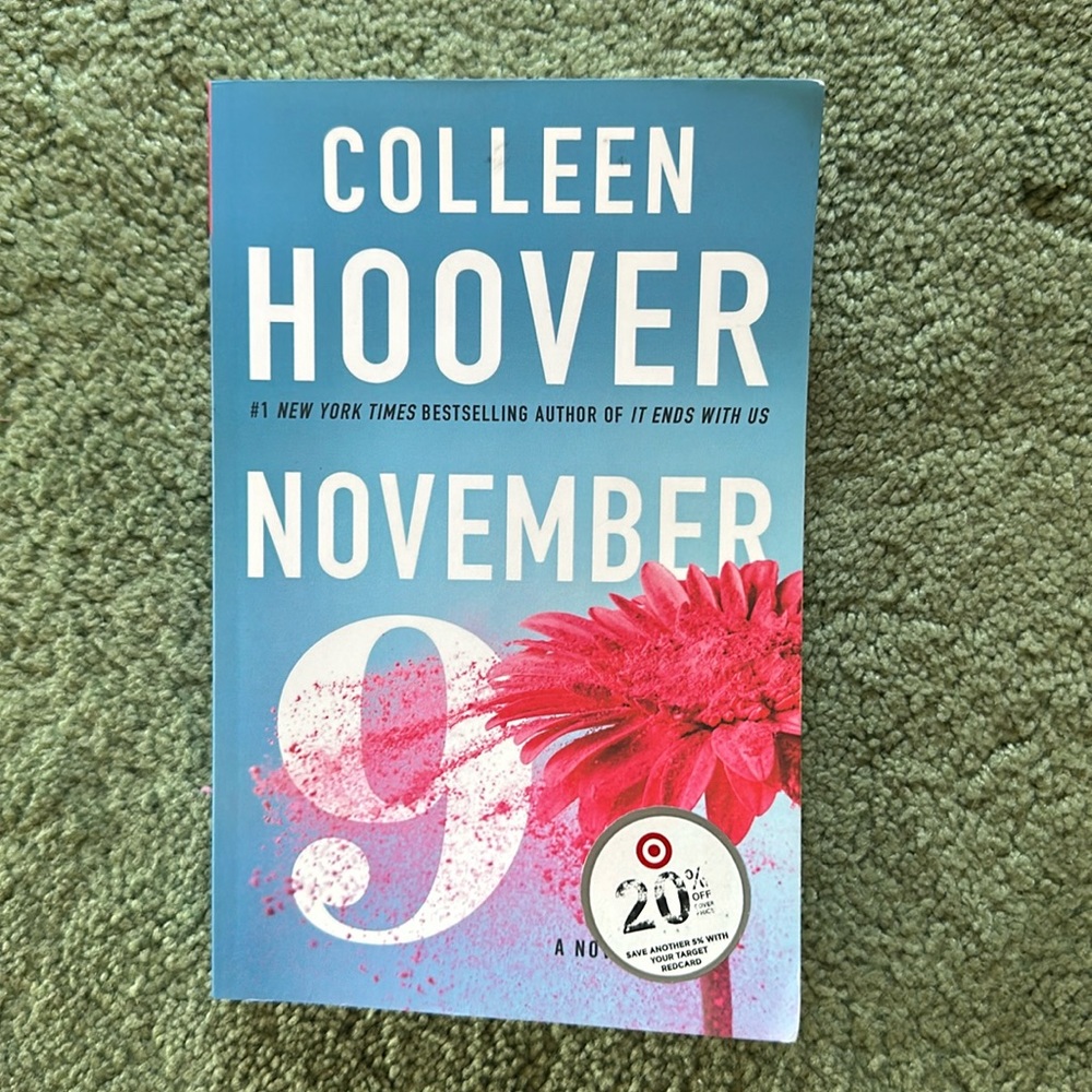 Colleen Hoover November 9 paperback